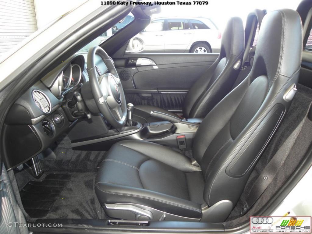 Black Interior 2010 Porsche Boxster Standard Boxster Model Photo #39329120