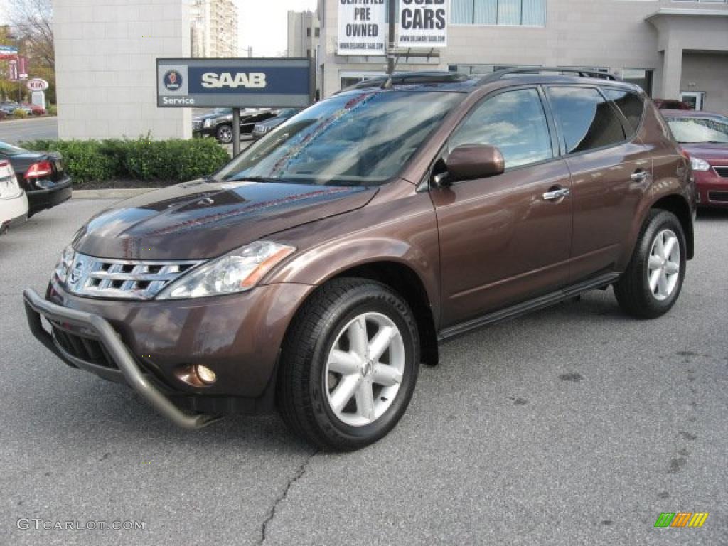 2004 Murano SE AWD - Deep Bordeaux Metallic / Cafe Latte photo #2