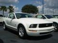 2009 Performance White Ford Mustang V6 Coupe  photo #1