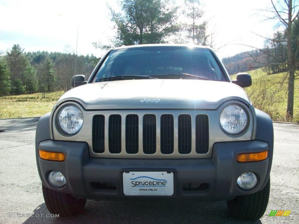 2004 Liberty Sport 4x4 - Light Khaki Metallic / Taupe photo #5