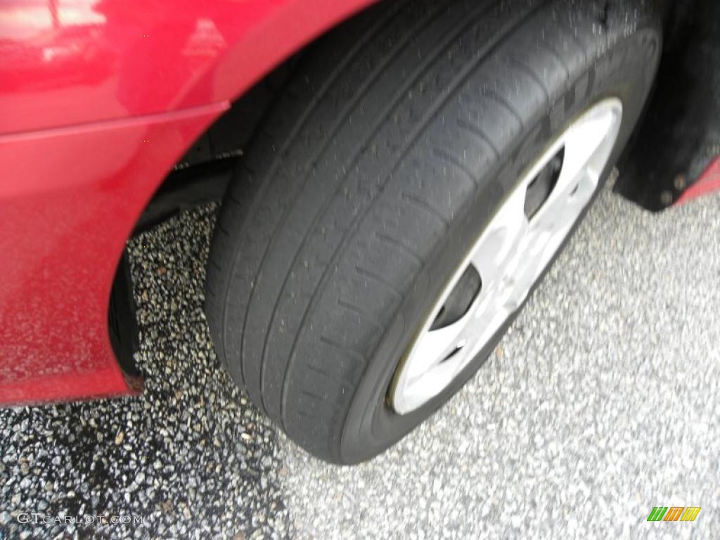 2004 Elantra GLS Sedan - Crimson Dark Red / Gray photo #17