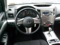 Off Black 2011 Subaru Outback 2.5i Premium Wagon Dashboard