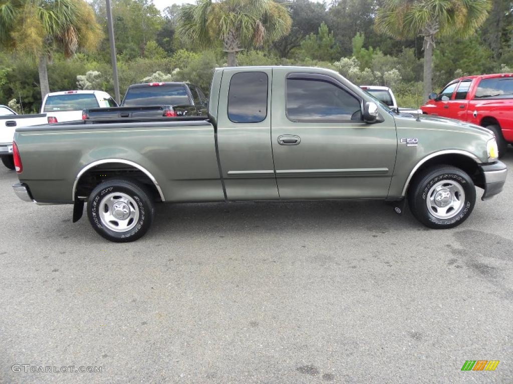 Estate Green Metallic 2003 Ford F150 XLT SuperCab Exterior Photo #39333096