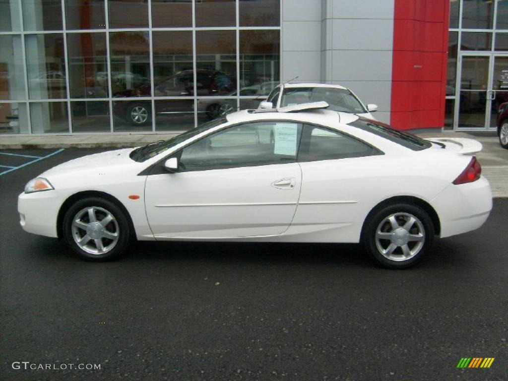 Vibrant White 2001 Mercury Cougar V6 Exterior Photo #39333120