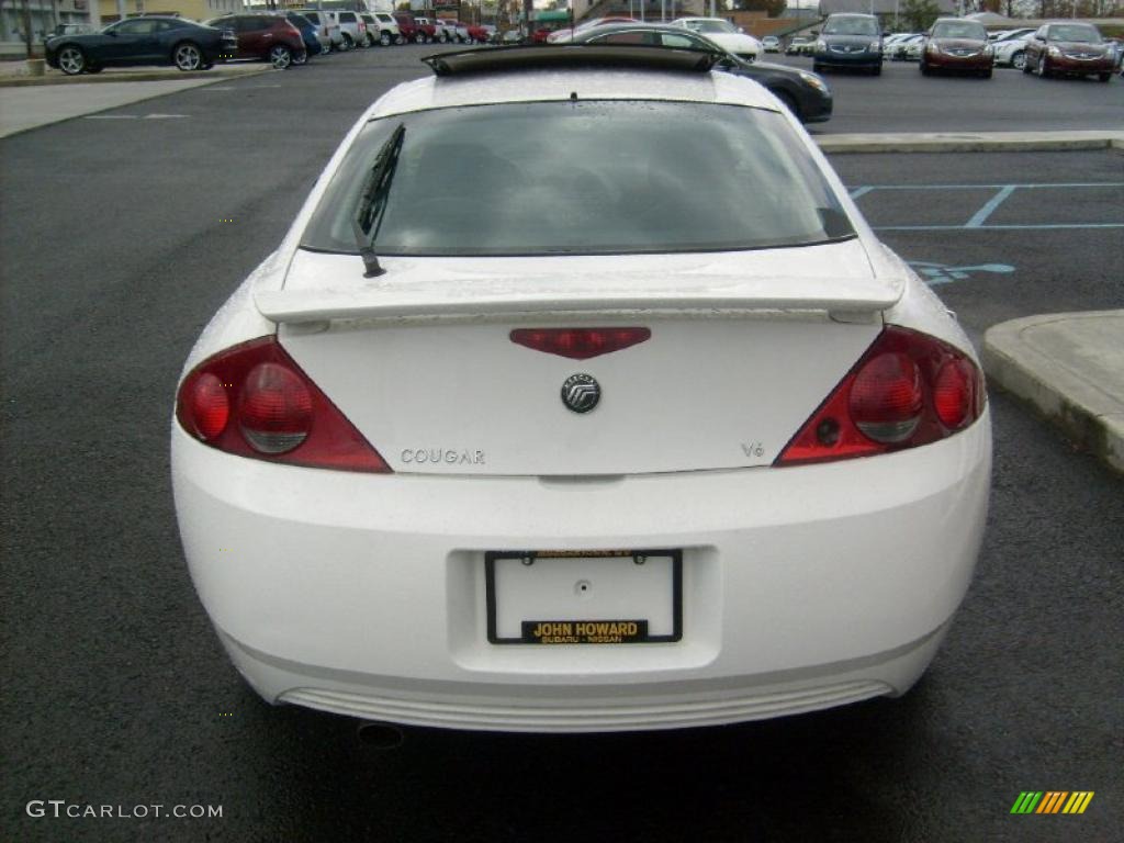 Vibrant White 2001 Mercury Cougar V6 Exterior Photo #39333216