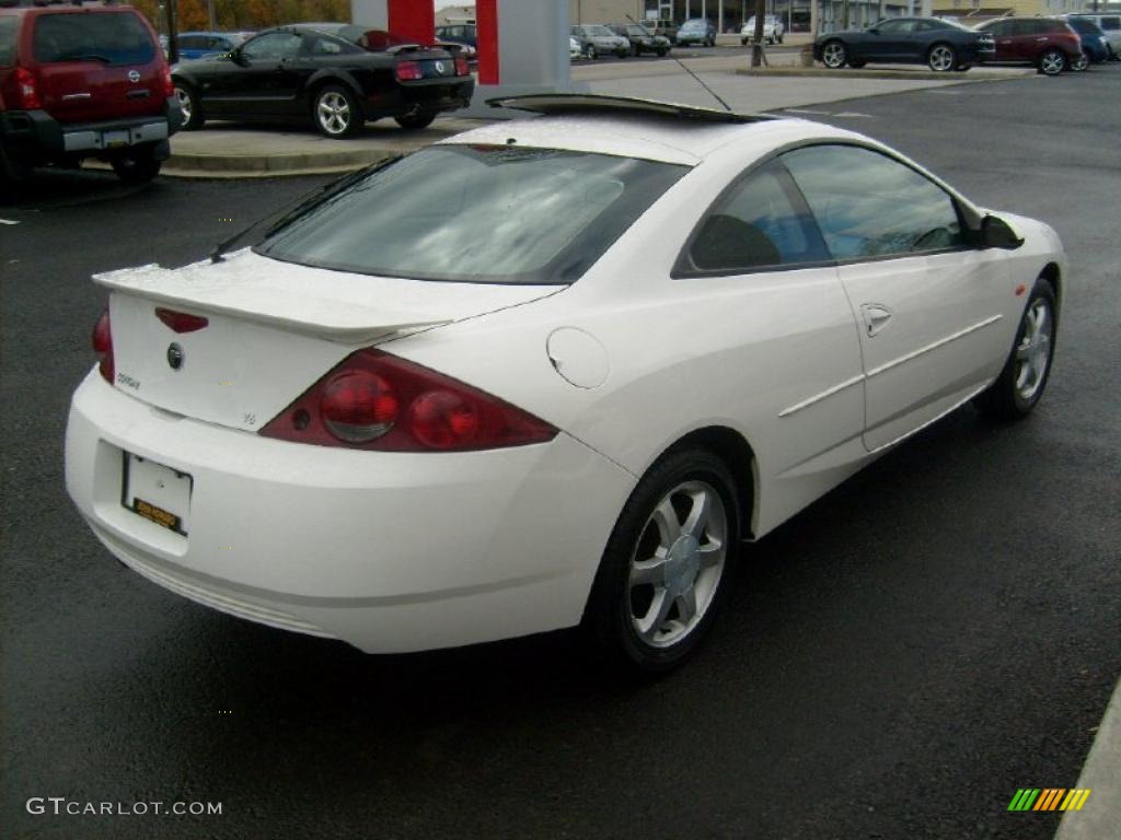 Vibrant White 2001 Mercury Cougar V6 Exterior Photo #39333232