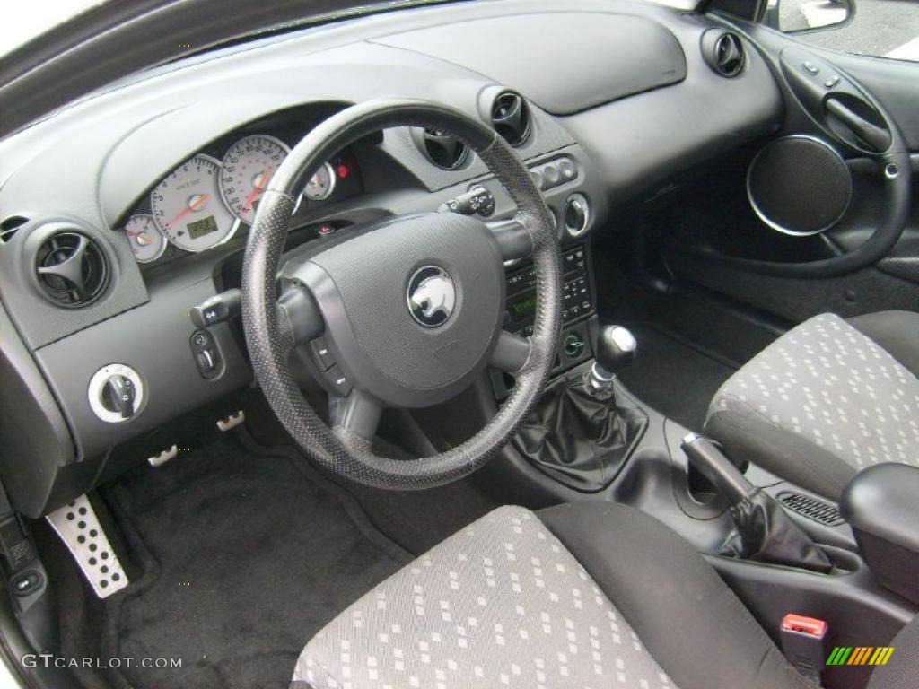 Dark Graphite Interior 2001 Mercury Cougar V6 Photo #39333292