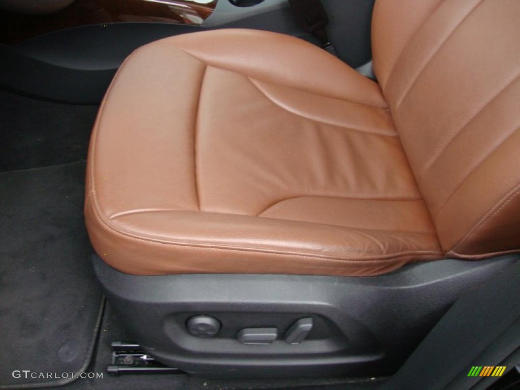 Cinnamon Brown Interior 2010 Audi Q5 3.2 quattro Photo #39333708