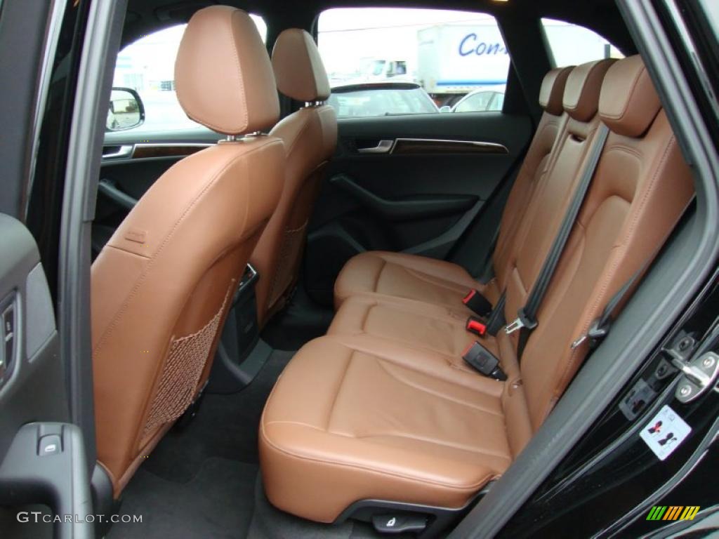 Cinnamon Brown Interior 2010 Audi Q5 3.2 quattro Photo #39333812