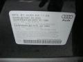 2010 Audi Q5 3.2 quattro Info Tag