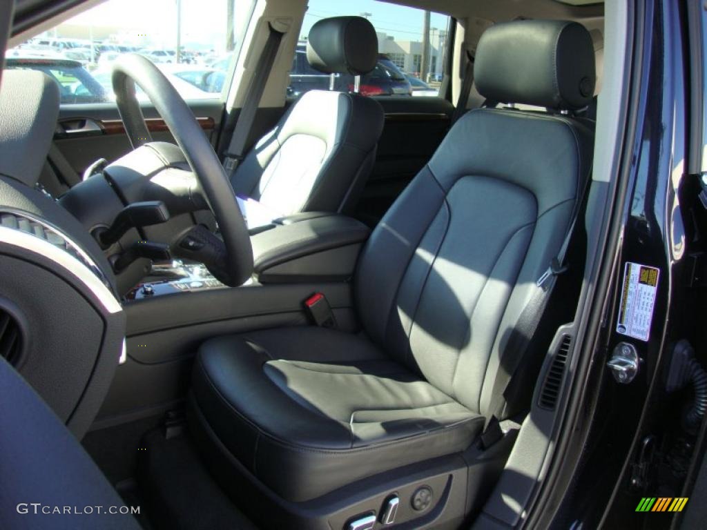 Black Interior 2010 Audi Q7 3.0 TDI quattro Photo #39334360