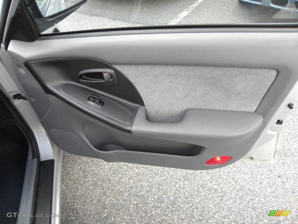 2004 Elantra GLS Sedan - Sterling Silver / Gray photo #8