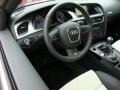 Black/Silver Silk Nappa Leather/Alcantara Steering Wheel Photo for 2011 Audi S5 #39335204