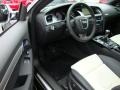 Black/Silver Silk Nappa Leather/Alcantara 2011 Audi S5 4.2 FSI quattro Coupe Dashboard