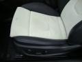 Black/Silver Silk Nappa Leather/Alcantara 2011 Audi S5 4.2 FSI quattro Coupe Interior