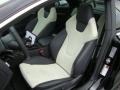 Black/Silver Silk Nappa Leather/Alcantara Interior Photo for 2011 Audi S5 #39335288