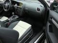 Black/Silver Silk Nappa Leather/Alcantara Interior Photo for 2011 Audi S5 #39335300
