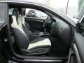 Black/Silver Silk Nappa Leather/Alcantara 2011 Audi S5 4.2 FSI quattro Coupe Interior