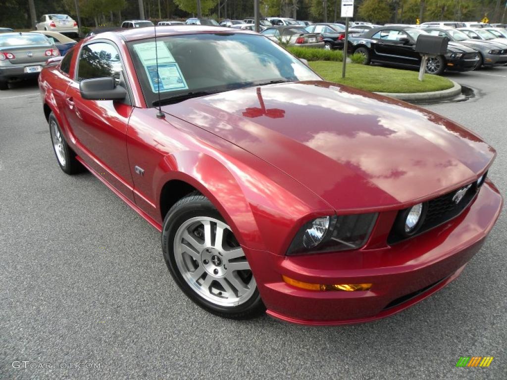 2006 Mustang GT Deluxe Coupe - Redfire Metallic / Dark Charcoal photo #1