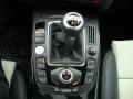 2011 Audi S5 Black/Silver Silk Nappa Leather/Alcantara Interior Transmission Photo