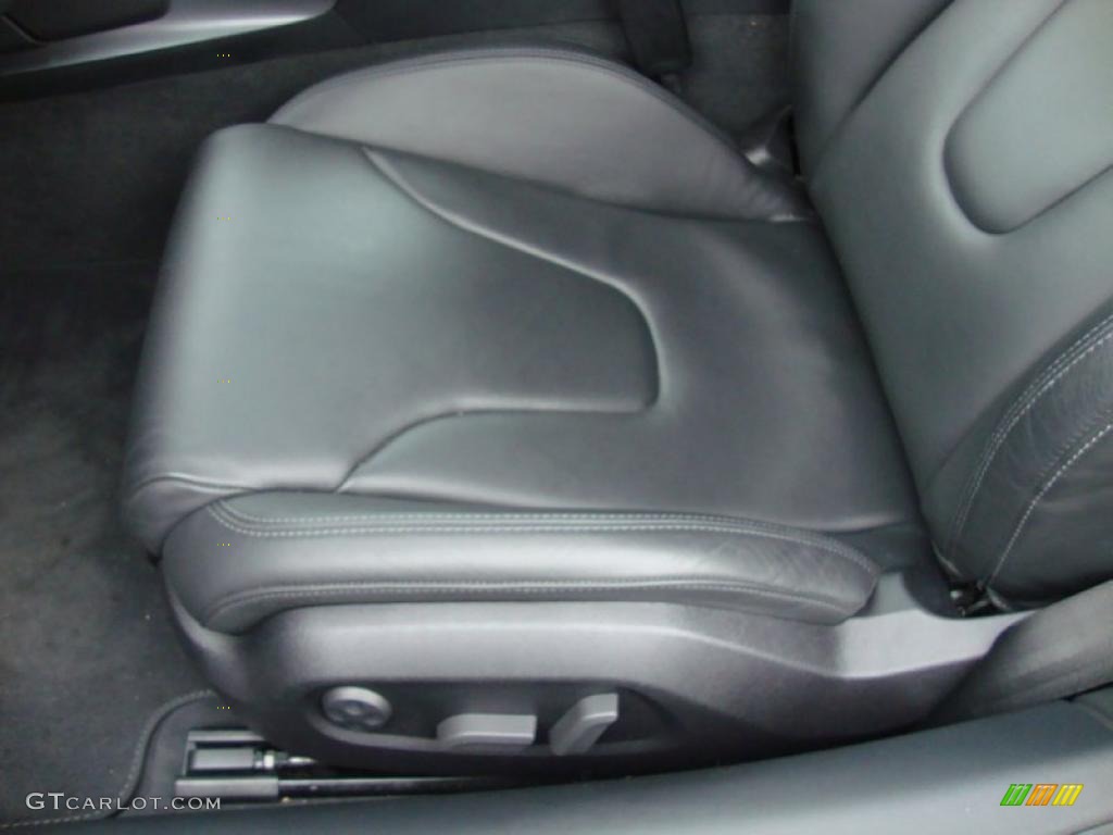 Fine Nappa Black Leather Interior 2009 Audi R8 4.2 FSI quattro Photo #39335872