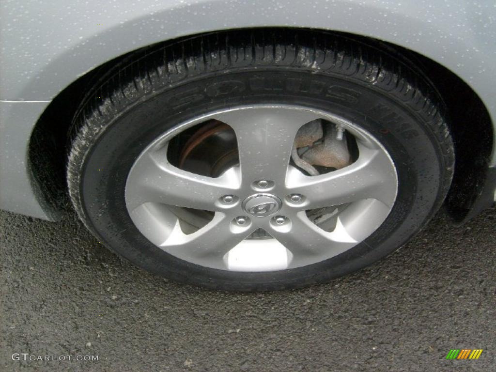 2009 Elantra SE Sedan - Quicksilver / Gray photo #8