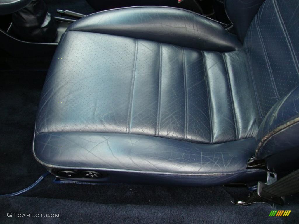Blue Interior 1986 Porsche 911 Carrera Coupe Photo #39336620