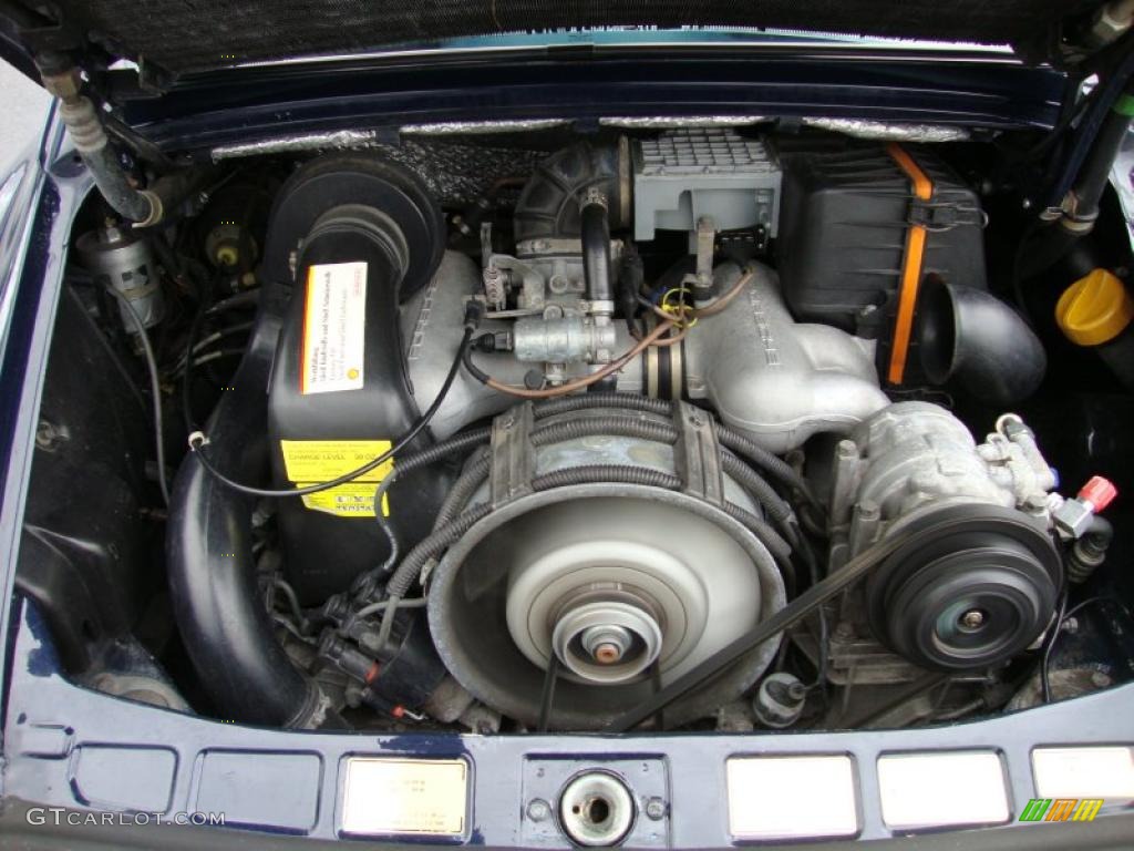 1986 Porsche 911 Carrera Coupe 3.2L OHC 12V Flat 6 Cylinder Engine Photo #39336780