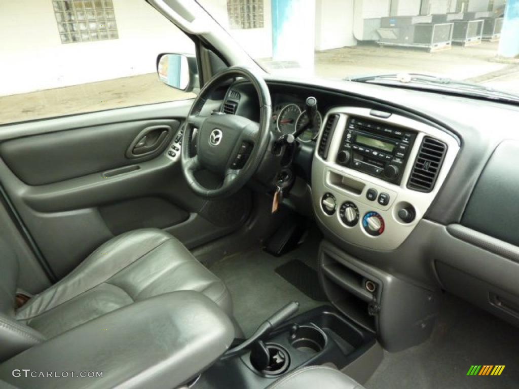 2003 Tribute ES-V6 4WD - Light Cypress Green Metallic / Dark Flint Gray photo #20