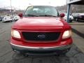 2001 Bright Red Ford F150 XLT SuperCab 4x4  photo #4