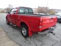 2001 Bright Red Ford F150 XLT SuperCab 4x4  photo #8