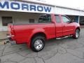 2001 Bright Red Ford F150 XLT SuperCab 4x4  photo #10
