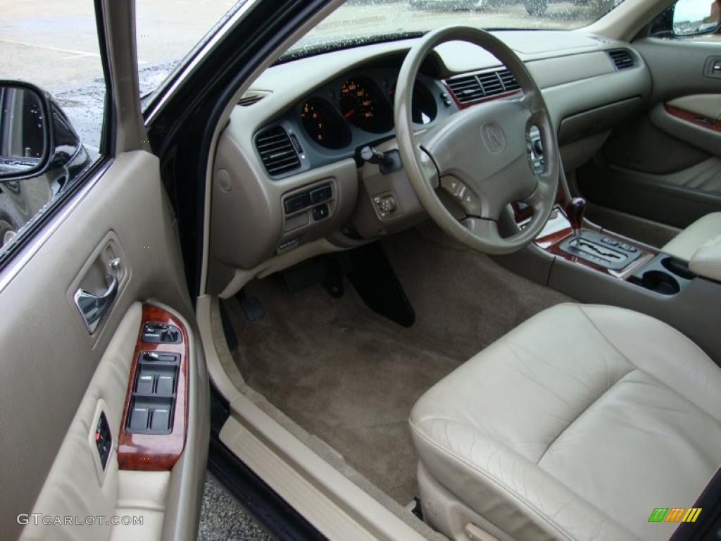 Parchment Interior 2000 Acura RL 3.5 Sedan Photo #39338044