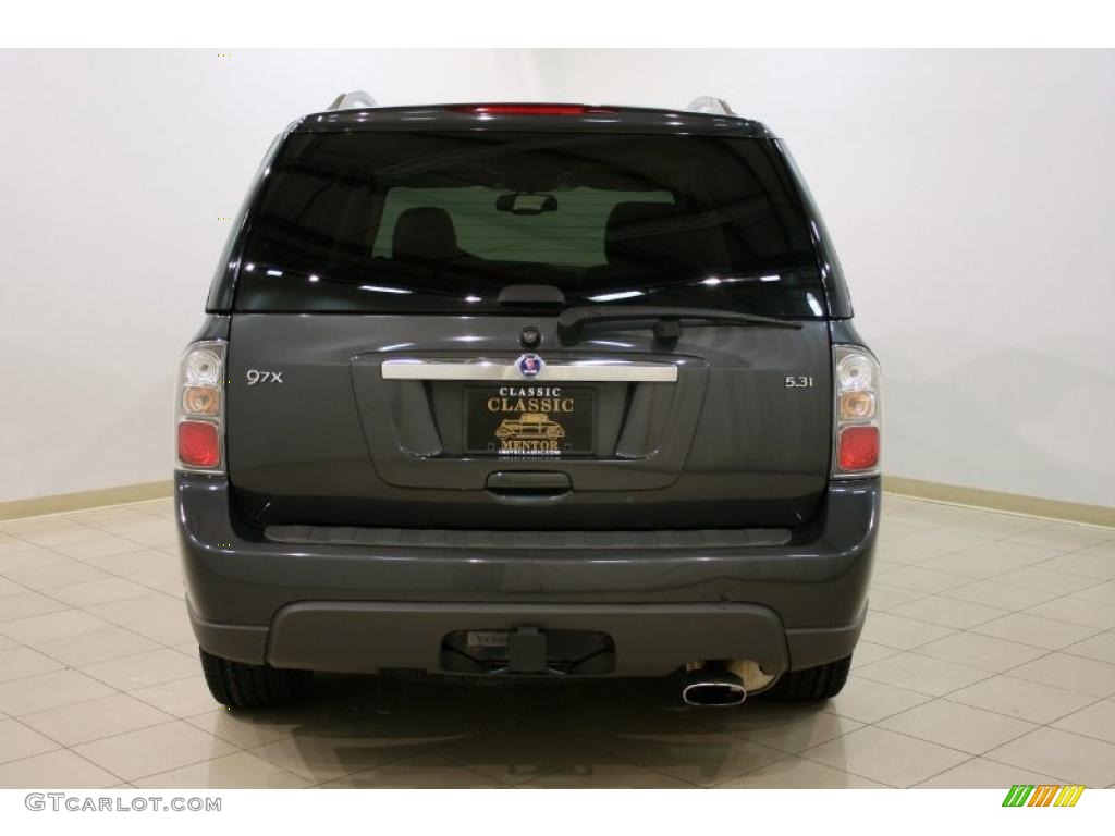 2007 9-7X 5.3i - Carbon Fiber Gray Metallic / Carbon Black photo #6