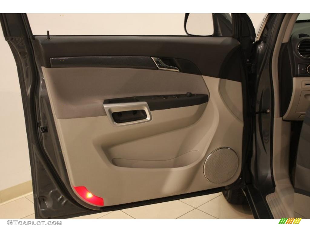 2008 Saturn VUE XR AWD Gray Door Panel Photo #39339760