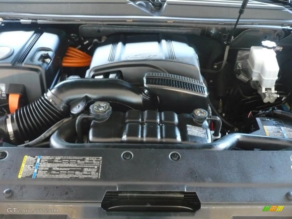 2008 Chevrolet Tahoe Hybrid 4x4 6.0 Liter OHV 16V Vortec V8 Gasoline/Hybrid Electric Engine Photo #39339780