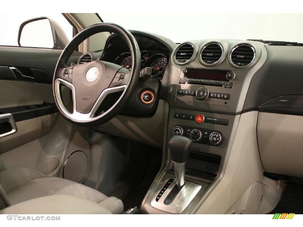 2008 Saturn VUE XR AWD Gray Dashboard Photo #39339900