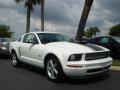 2009 Performance White Ford Mustang V6 Premium Coupe  photo #1