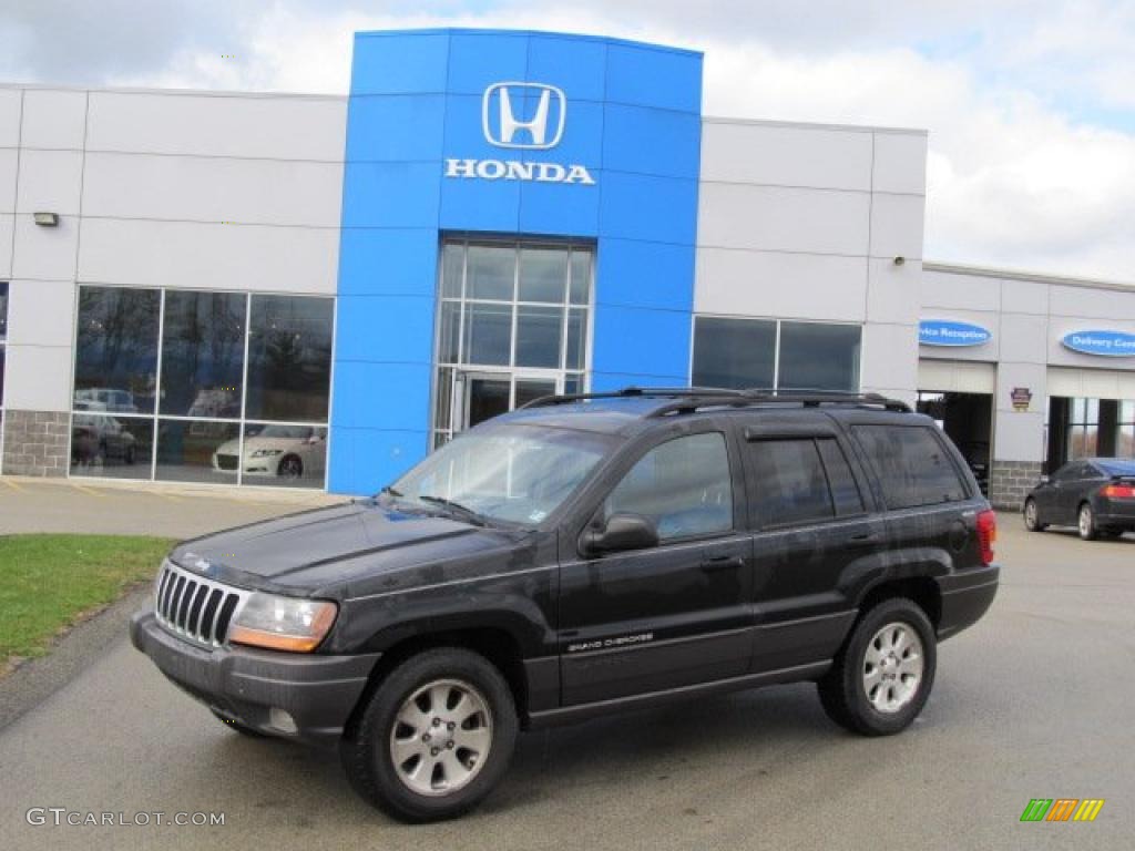 2001 Grand Cherokee Laredo 4x4 - Black / Agate photo #1