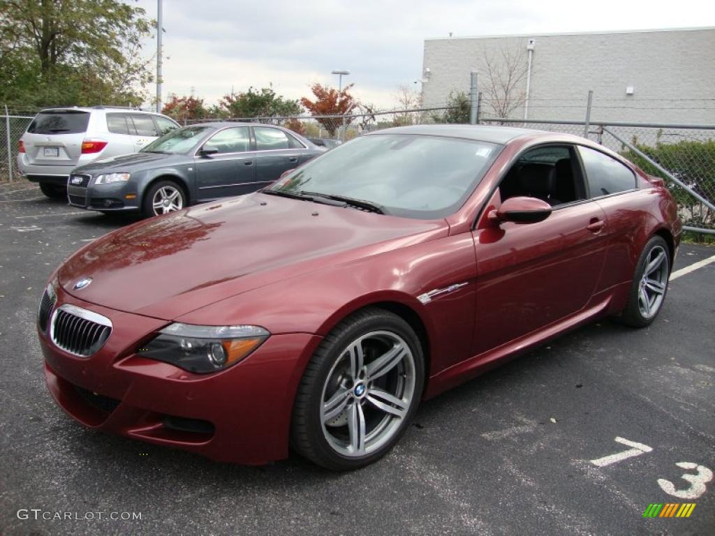 2006 M6 Coupe - Indianapolis Red Metallic / Black photo #2