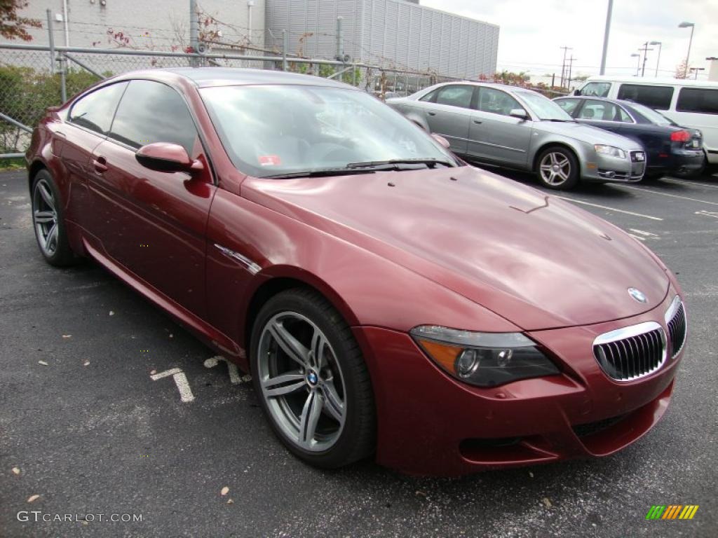 2006 M6 Coupe - Indianapolis Red Metallic / Black photo #4