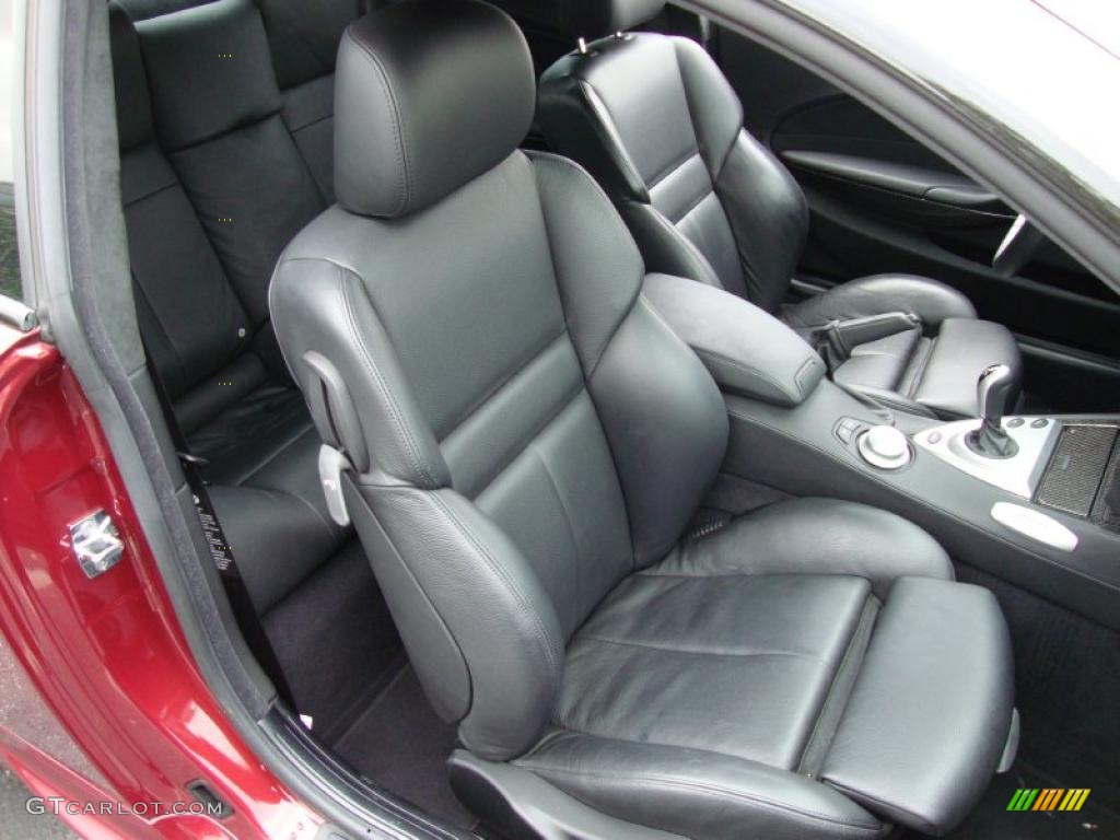 Black Interior 2006 BMW M6 Coupe Photo #39340988