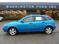 Aqua Blue Metallic - Focus ZX5 SES Hatchback Photo No. 1