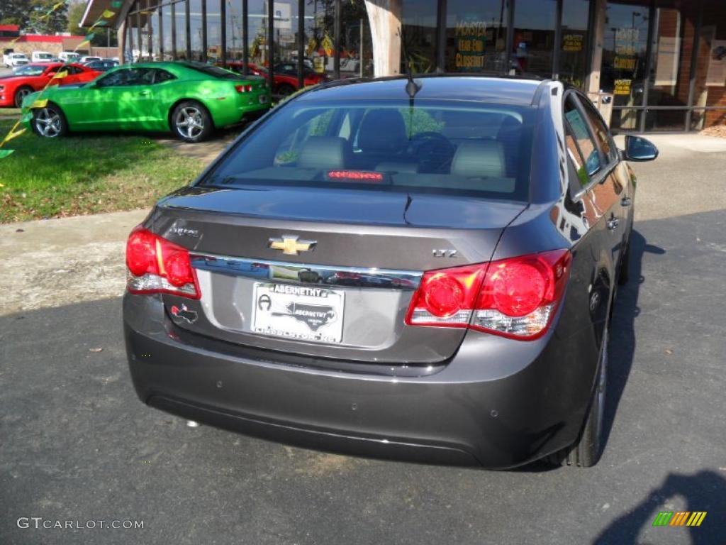 Taupe Gray Metallic 2011 Chevrolet Cruze LTZ Exterior Photo #39341792