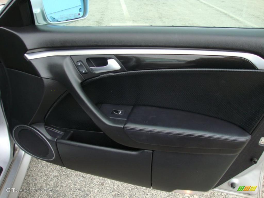 2004 Acura TL 3.2 Ebony Door Panel Photo #39341936