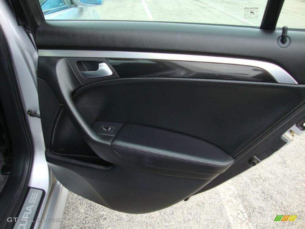 2004 Acura TL 3.2 Ebony Door Panel Photo #39341968