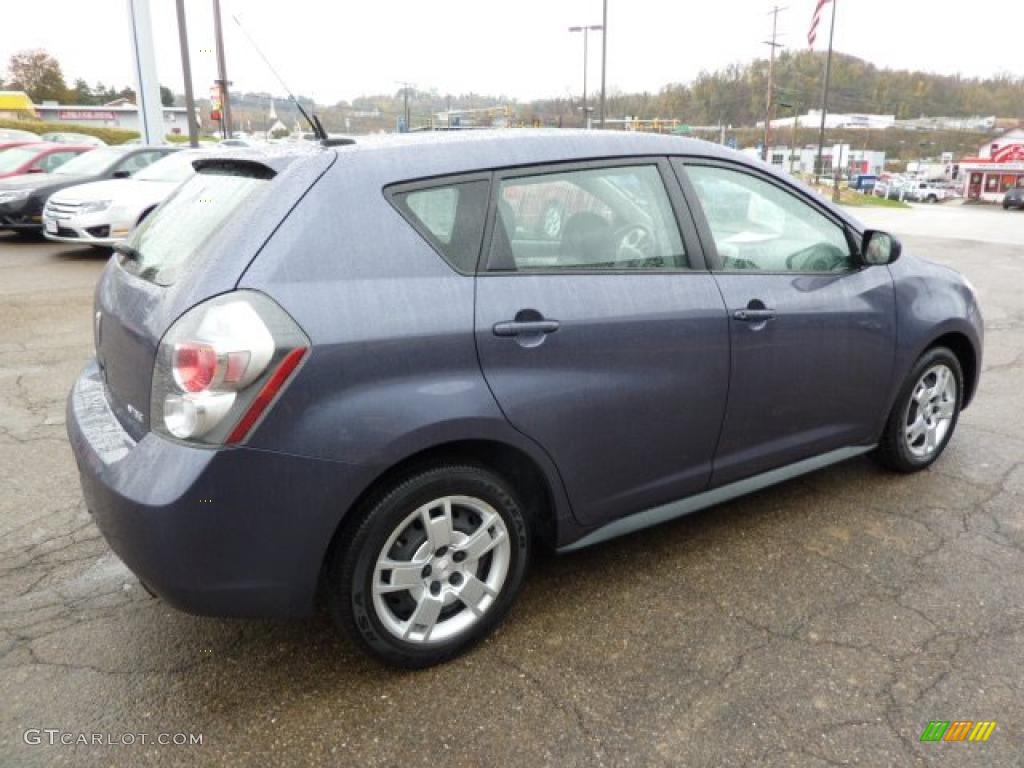 2009 Vibe 2.4 - Steel Blue Metallic / Ebony photo #4