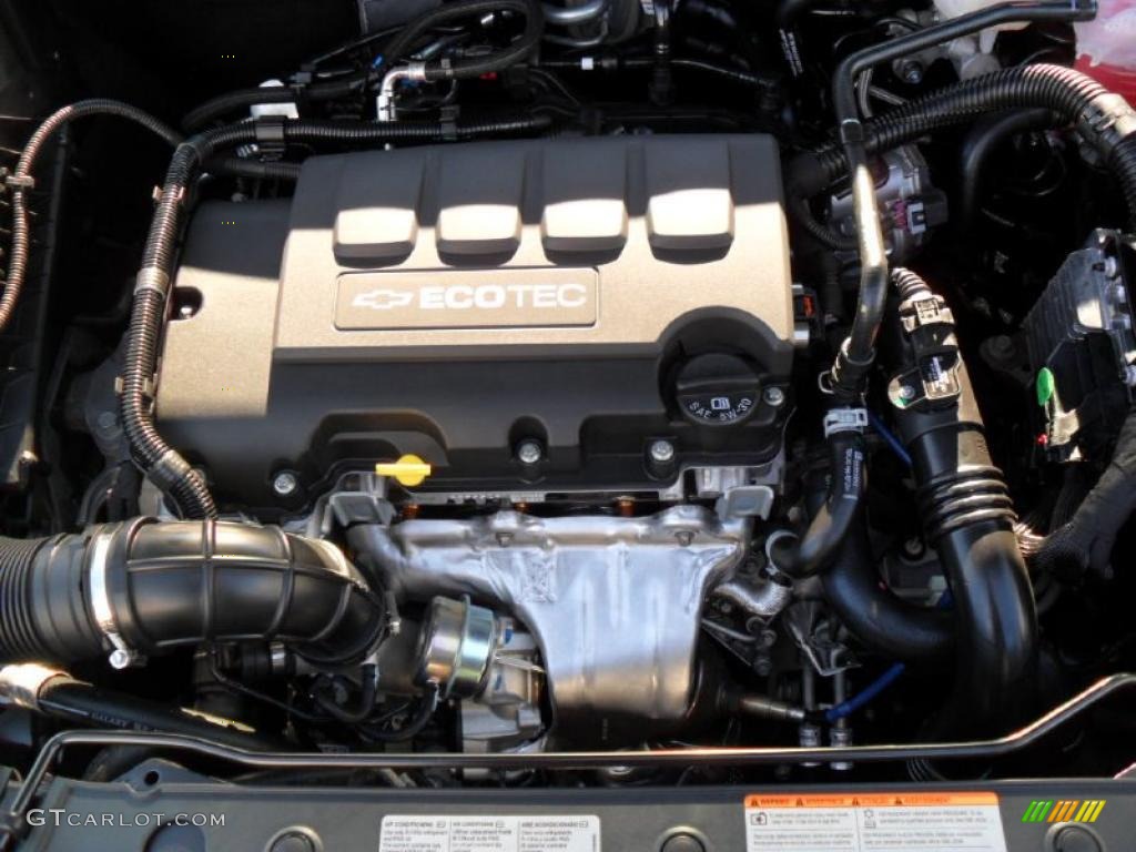 2011 Chevrolet Cruze LTZ 1.4 Liter Turbocharged DOHC 16-Valve VVT ECOTEC 4 Cylinder Engine Photo #39342188