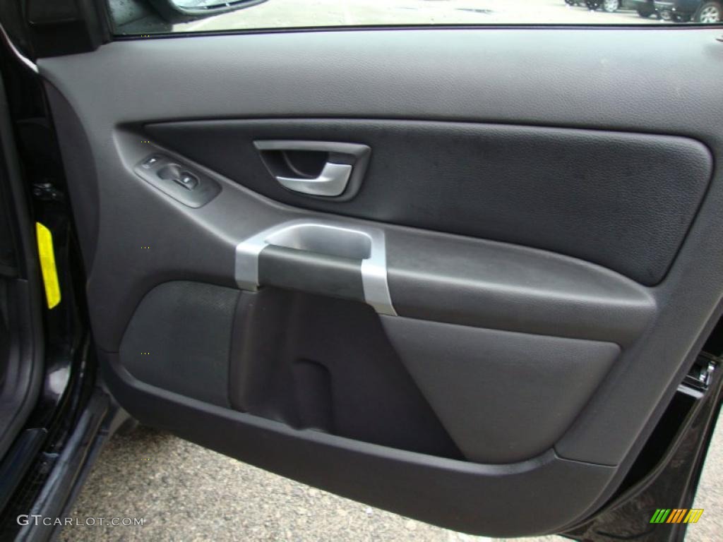 2008 Volvo XC90 3.2 AWD Off Black Door Panel Photo #39342824