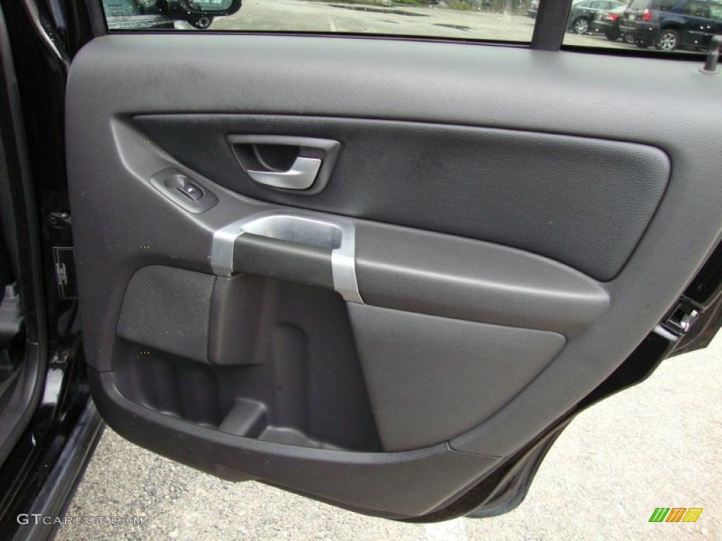 2008 Volvo XC90 3.2 AWD Off Black Door Panel Photo #39342856